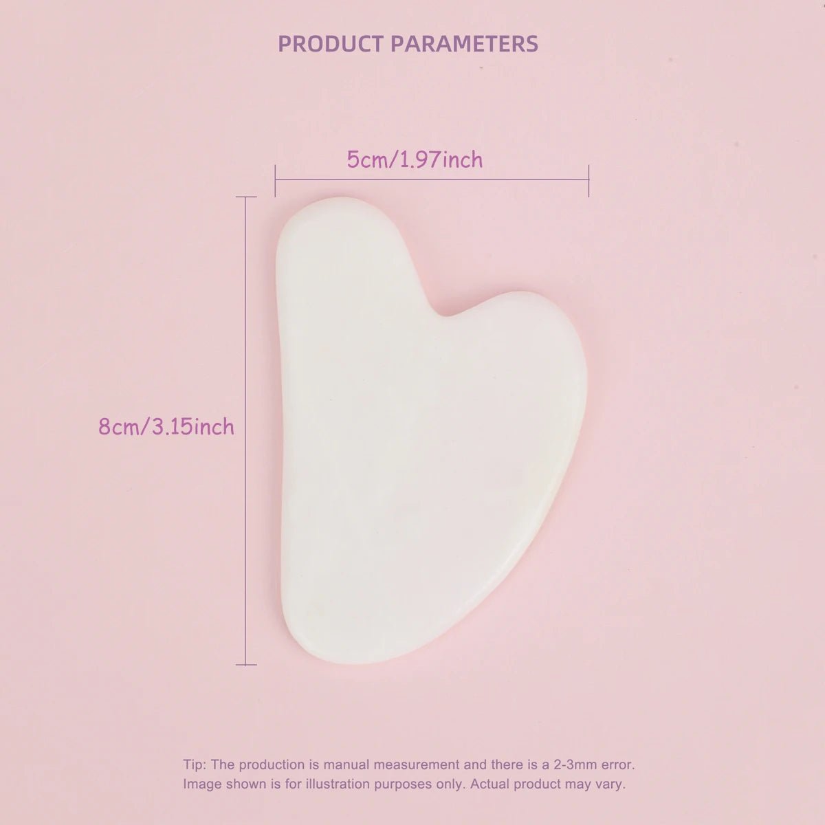 Gua Sha Planche de Massage Visage et Cou - Hardiebeaute